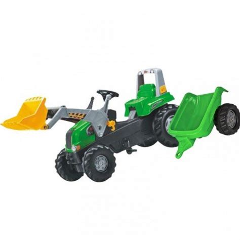 Rolly Toys traktor na pedale junior sa kašikom i prikolicom ePonuda