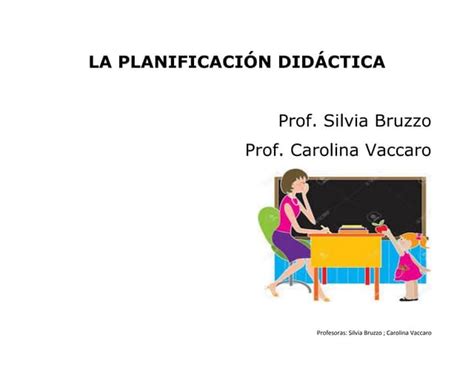 Planificación Didáctica Objetivos Tipos Y Componentes Ppt