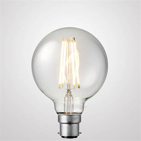 Best Globe Dimmable LED Light Bulbs, Decorative G95 G125 -LiquidLEDs ...