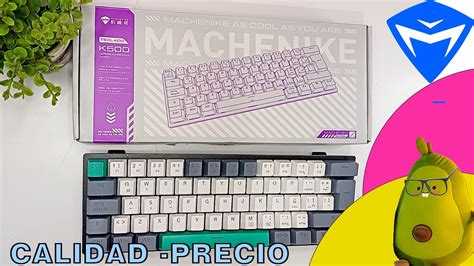 Machenike K B Teclado Mec Nico Gamer Calidad Precio En Espa Ol