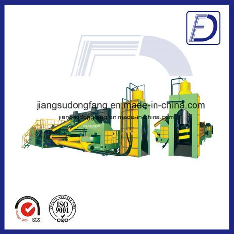 Hydraulic Plc Control Automatic Waste Metal Baler And Shear Metal