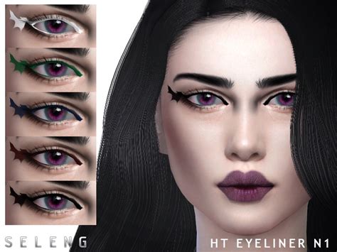 Ht Eyeliner N1 By Seleng Created For The Sims Emily Cc Finds