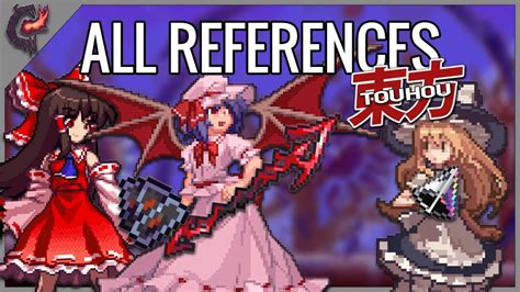 All References Easter Eggs Touhou Terraria Calamity Mod YouTube