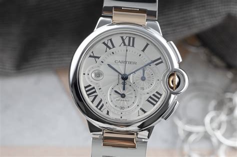 Cartier Ballon Bleu De Cartier Chronograph Steel Automatic En Venta