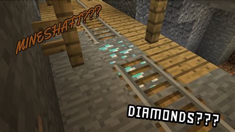 I Found A Mineshaft Diamonds Minecraft Survival 25 Youtube