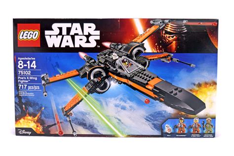 Poe S X Wing Fighter LEGO Set 75102 1 NISB Building Sets Star