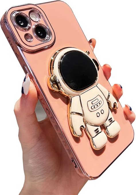 Capa Suporte Oculto De Astronauta D Para Iphone Pro Max