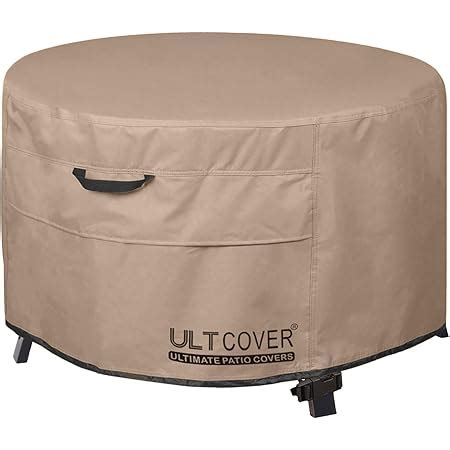 Amazon Zettum Fire Pit Cover Round Inch Outdoor Firepit