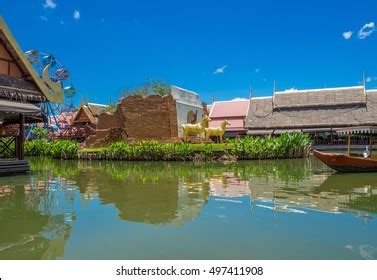 1 383 imágenes de Ayutthaya floating market Imágenes fotos y