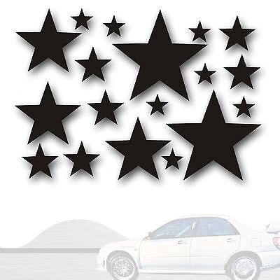 Aufkleberset Sterne Tuning Sticker Aufkleber Stars Sternchen Sticker