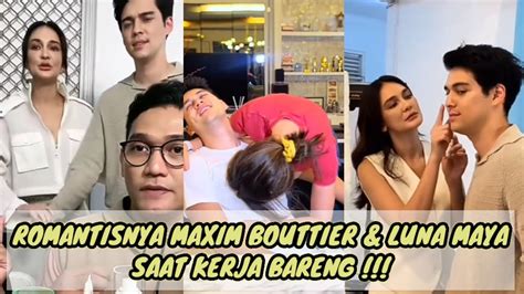 Romantis Nya Maxim Bouttier Luna Maya Saat Kerja Bareng Serta Cemburu