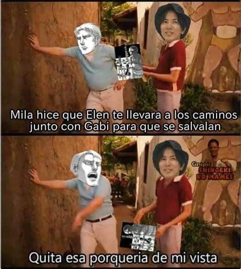 Pin De Vioginzelric En Shingeki No Kyojin Memes Otakus Meme De