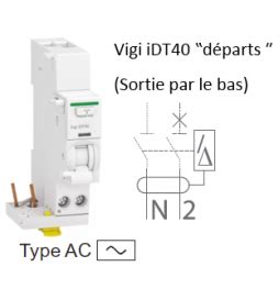 Schneider Acti Idt Module Diff Rentiel Vigi D Part Idt P