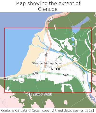 Where is Glencoe? Glencoe on a map