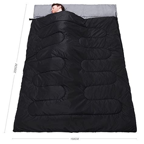 Active Era Double Sleeping Bag With 2 Pillows Queen Size Converts