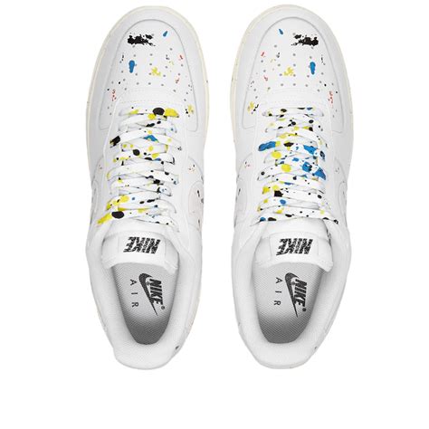 Nike Air Force Lv Bb Paint Splatter White Sail Black End Kr