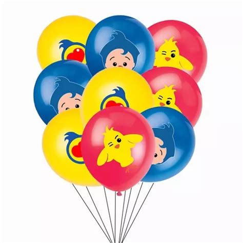 Pack 24 Globos Látex Payaso Plim Plim Cuotas sin interés