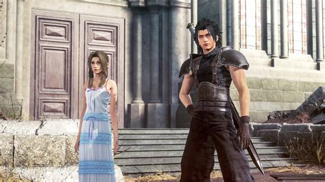 Zack Meets Aerith Asks Her Out On A Date Crisis Core Final Fantasy