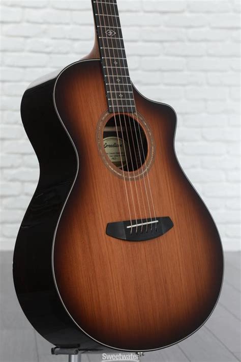 Breedlove Premier Concert Ce Acoustic Electric Guitar Edgeburst Redwoodeast Indian Rosewood