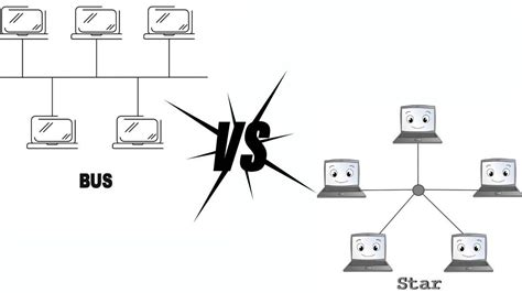 Difference Between Bus And Star Topology