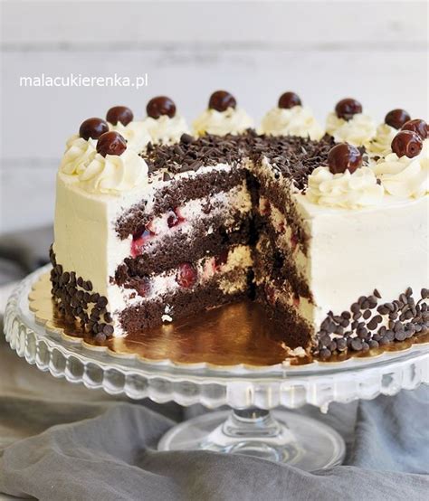 Tort Szwarcwaldzki Z Wi Niami Black Forest Przepis Ma A Cukierenka