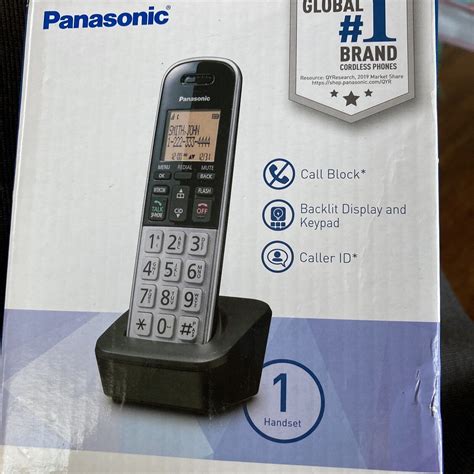 Panasonic Kx Tgb S Compact Cordless Phone Dect