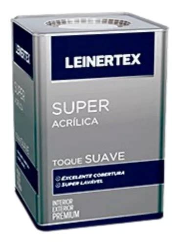 Tinta Para Parede Premium Toque Suave 18 Litros Leinertex Frete grátis