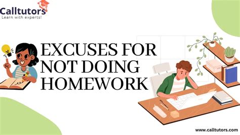 Best Excuses For Not Doing Homework That Students Make Not Common