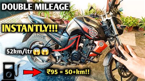 3 Tips To Double Your Bike Mileage 52kmltr😍🔥 Increase Bike Mileage