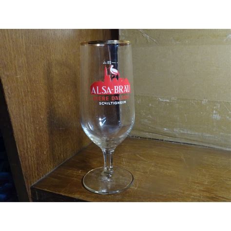 1 VERRE ALSA BRAU 25CL HT 17 40CM Tigrebock