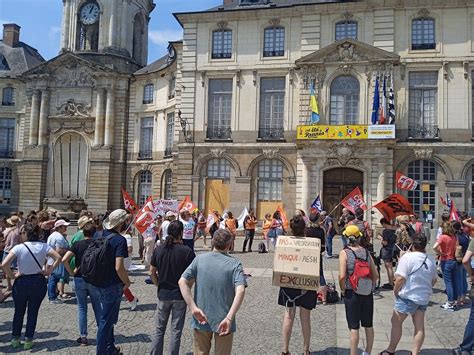 Forte Mobilisation Des Aed Et Aesh Le Mardi Juin Rennes