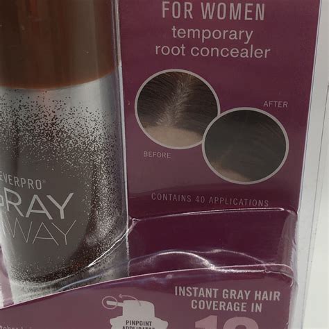 Everpro Gray Away Temporary Root Concealer For Women Light Brown Ship