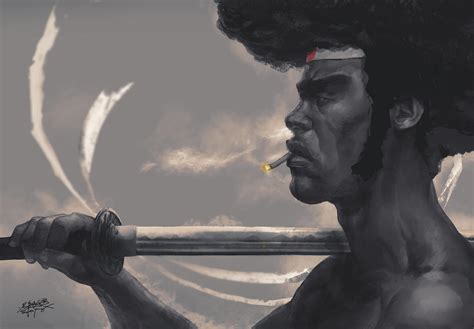 Afro Samurai by SantaFung on DeviantArt