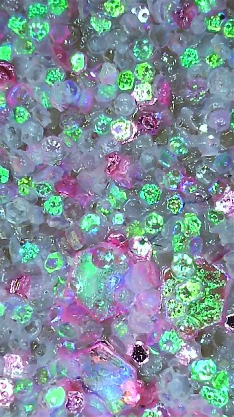 Glitter under a microscope : r/mildlyinteresting