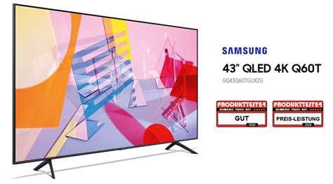 Samsung GQ43Q60T QLED 4K Fernseher Im Test Produkttest24