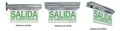 Cartel Gamasonic Salida De Emergencia Led Se Alizador Gx En Venta