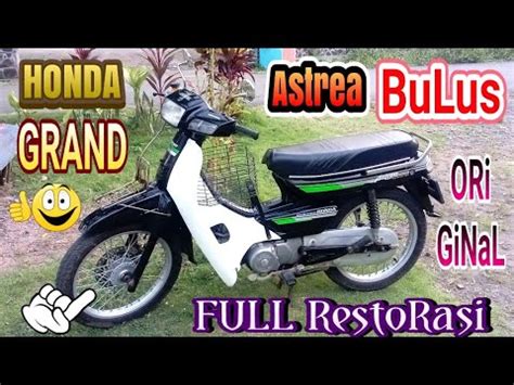 Honda Astrea Grand AsLi BuLus ORiGiNaL Di JuaL Surat Lengkap Murah FuLL