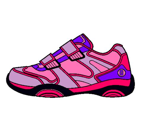 Tenis Dibujo Zapato Dibujos De Zapatos Para Colorear Descargar E