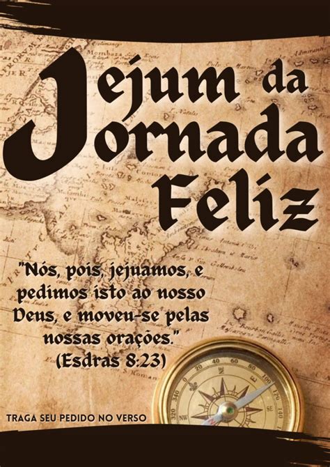 Folheto Jejum da Jornada Feliz Canal Fé Forte