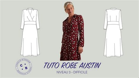 Austin Le Tuto Du Patron De Couture De La Robe Austin Version Col