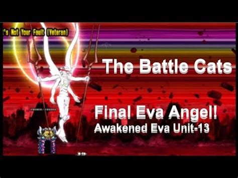 Fighting Awakened Eva Unit 13 Battle Cats 60 YouTube