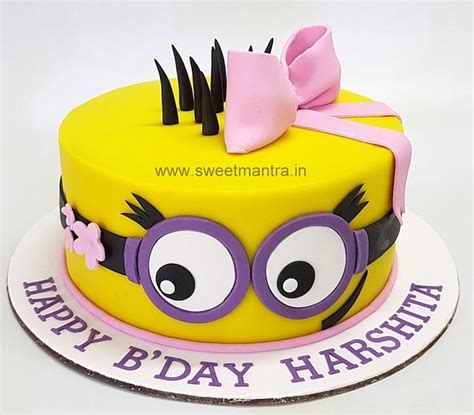 Minion cake for adult - Decorated Cake by Sweet Mantra - - CakesDecor