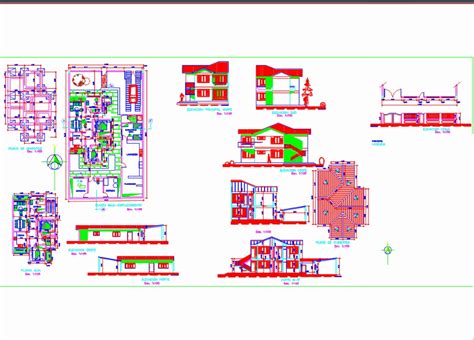 Ampliación de vivienda en AutoCAD Descargar CAD gratis 1 29 MB