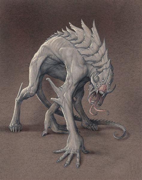 Demon Hound Creature Artwork Creature Design Creature Concept Art