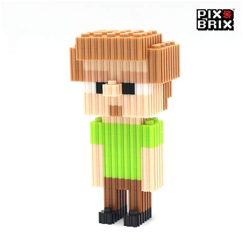 Pixbrix 3d Como Hacer A Shaggy Con Pixel Block Blasterchile