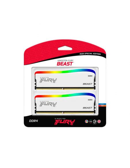 Kingston Fury Beast Rgb Special Edition 32gb 2x16gb Ddr4 3200mhz Cl16