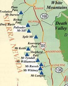 26 Map Of California Mountains - Maps Online For You