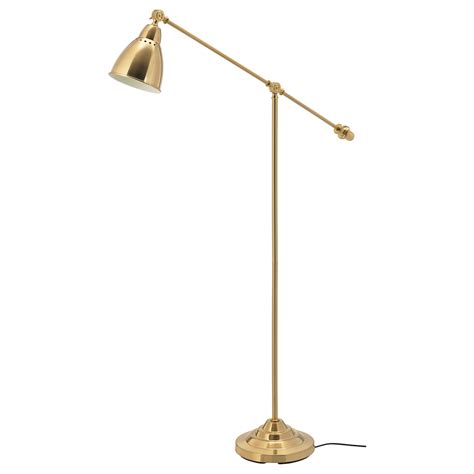 BAROMETER Floor Reading Lamp Brass Color IKEA CA