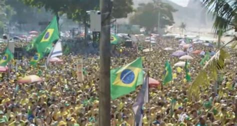 Multid O Em Copacabana N O Supera Ato Na Avenida Paulista Di Rio Do Poder