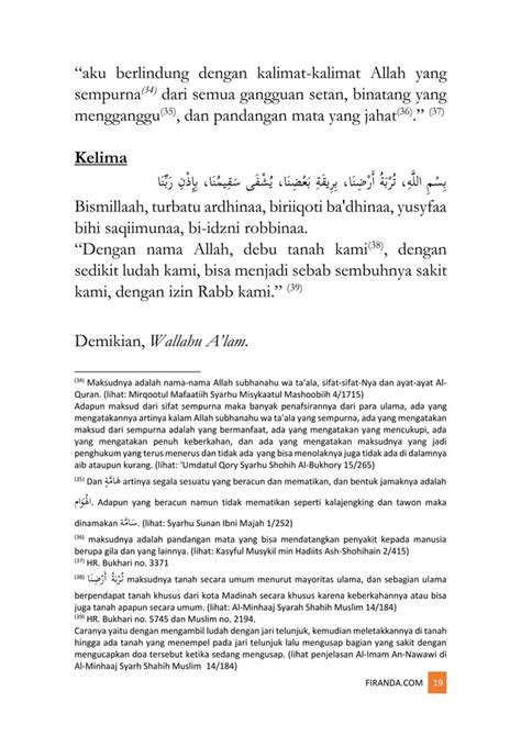 Panduan Singkat Bacaan Dan Tata Cara Ruqyah Sesuai Sunnah PDF